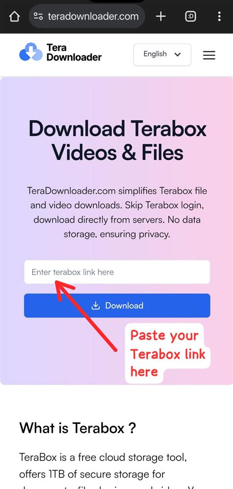 terabox link download|terabox url file download.